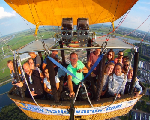 Ballonvaart met de Warsteiner luchtballon vanaf Nieuwegein